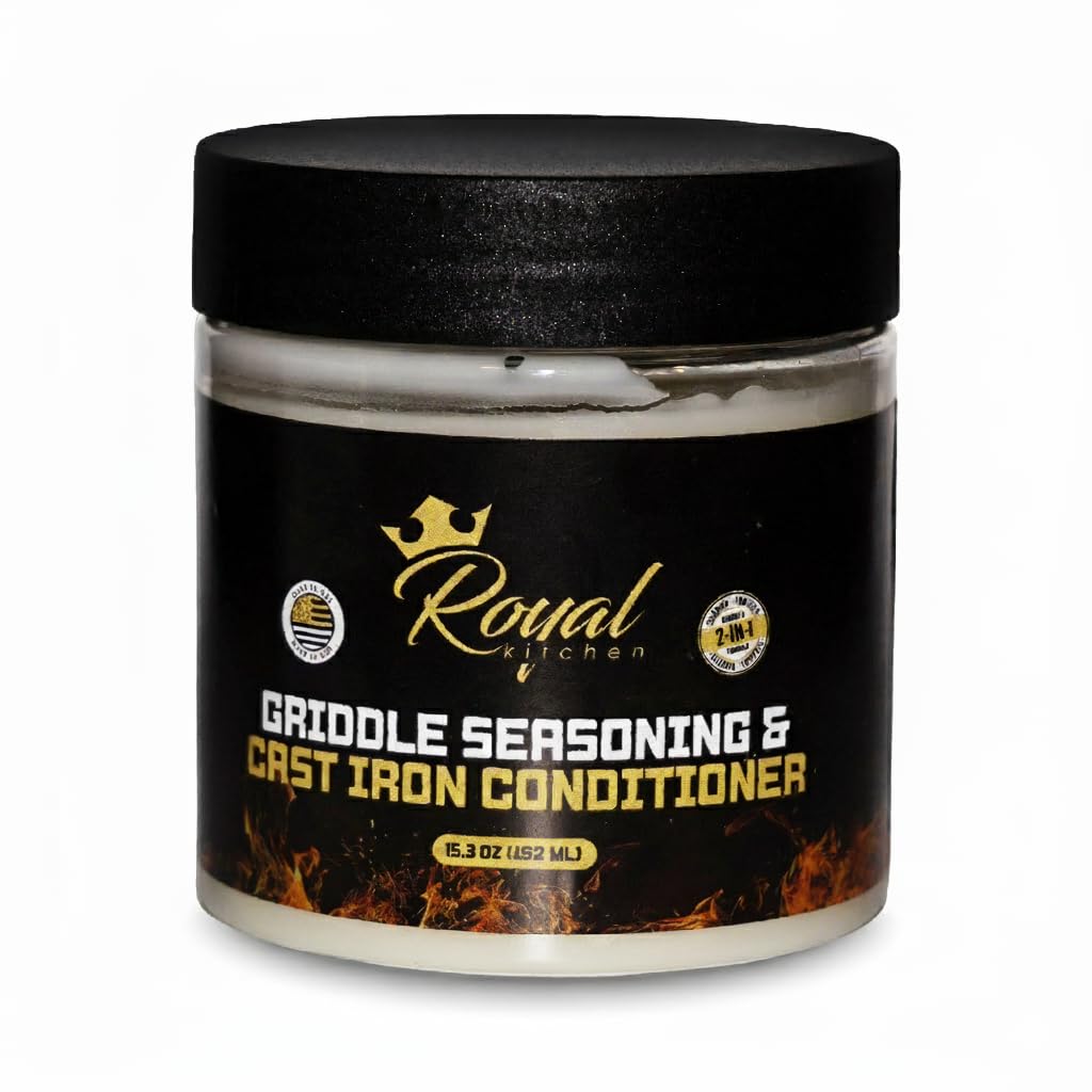 Royal Kitchen Cast Iron & Carbon Steel Seasoning Conditioner 2-IN-1