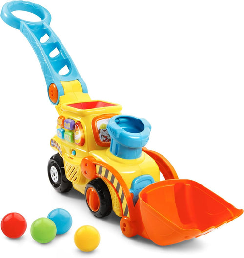 VTech Pop-a-Balls Push and Pop Bulldozer