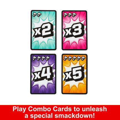 Mattel Games Rock ‘Em Sock ‘Em Robots Fight Cards Card Game