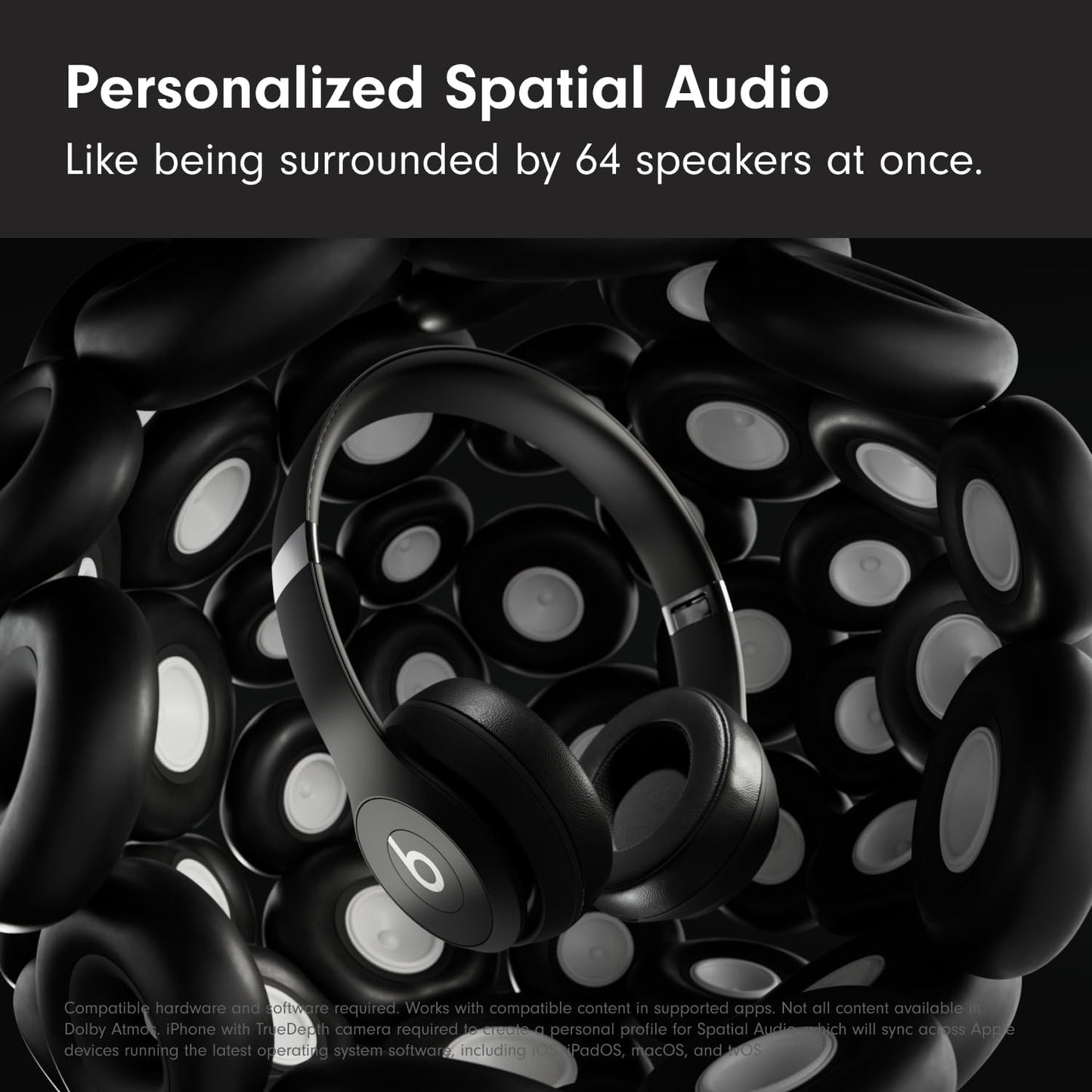 Beats Solo 4 - Apple & Android Compatible - Matte Black