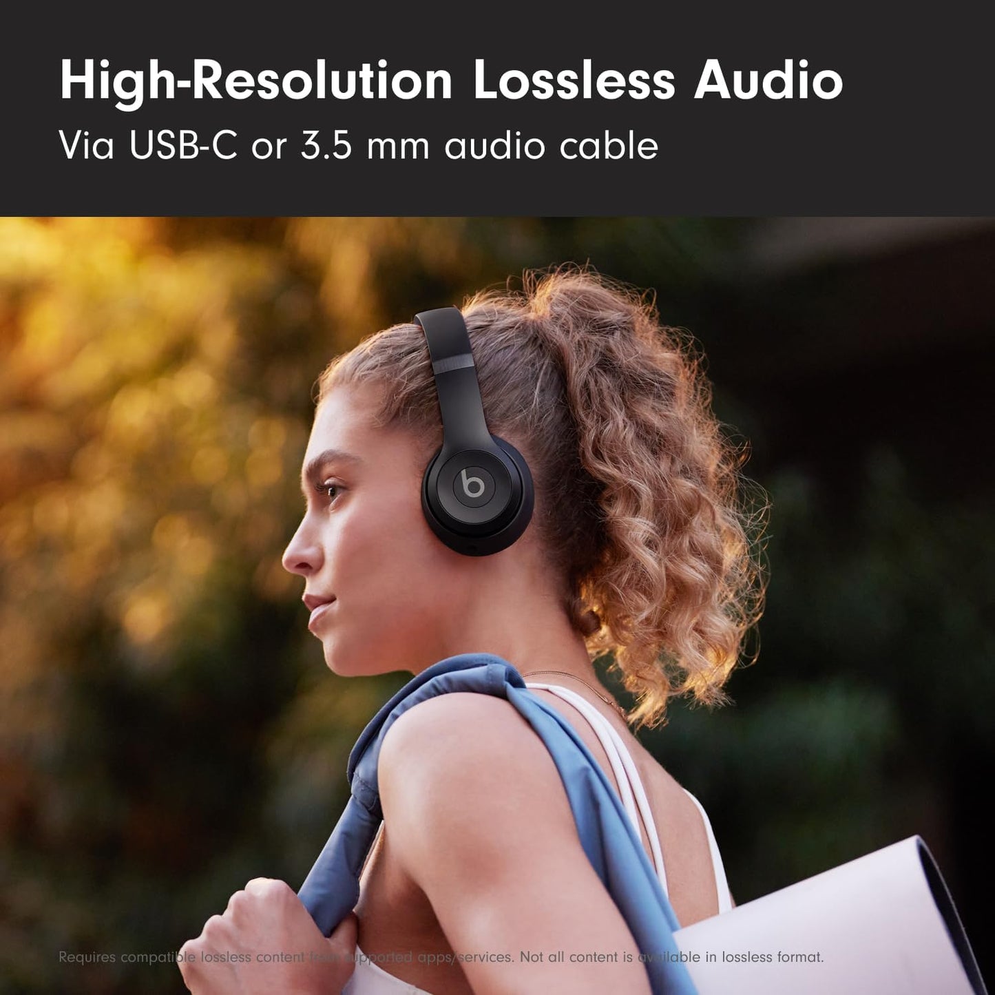 Beats Solo 4 - Apple & Android Compatible - Matte Black