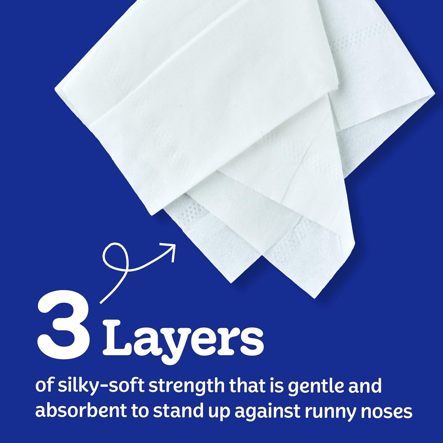 Kleenex Ultra Soft Facial Tissues, 4 Cube Boxes, 60 Tissues per Box, 3-Ply (240 Total), Packaging May Vary