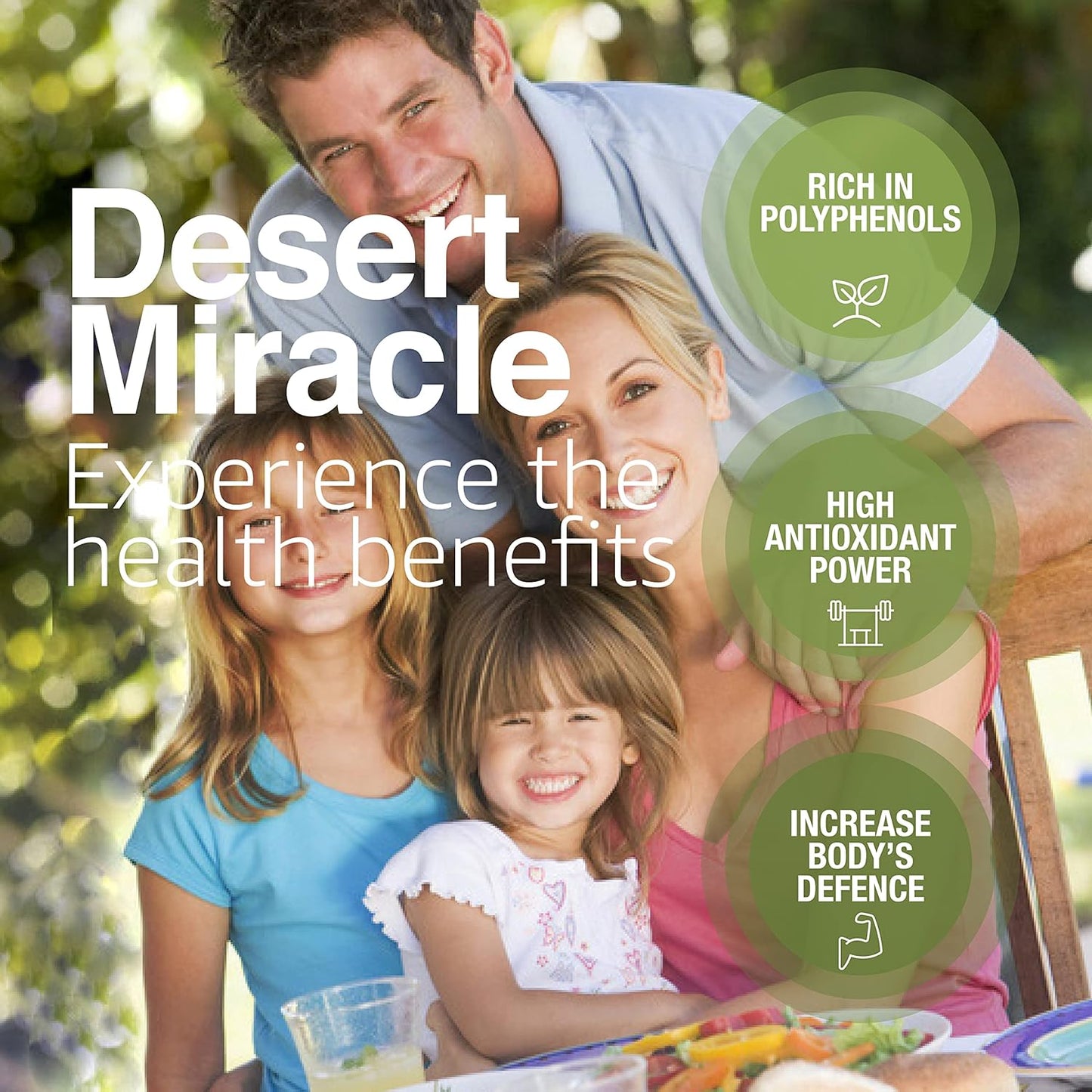 DESERT MIRACLE Cold Pressed Polyphenol Rich Moroccan Olive Oil,  17 Fl Oz