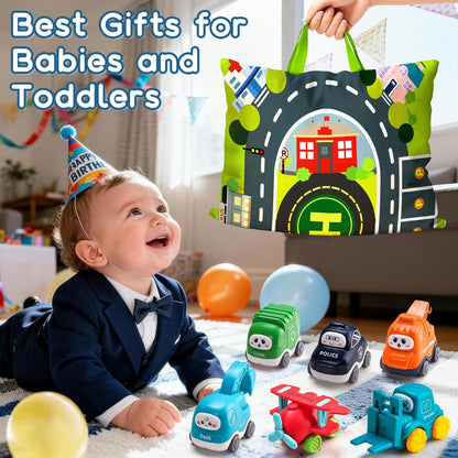 Big Cartoon Truck Car Toys for 1 Year Old Boy