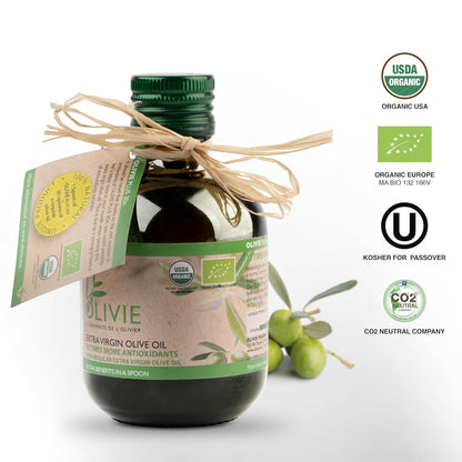 Organic High Polyphenol Extra Virgin Olive Oil, 250ml