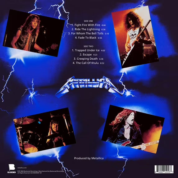 Ride The Lightning - Exclusive Limited Edition