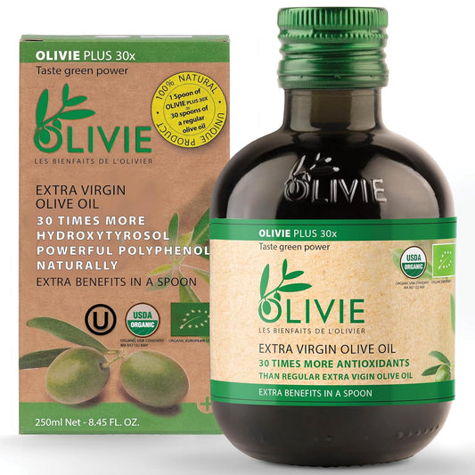 Organic High Polyphenol Extra Virgin Olive Oil, 250ml
