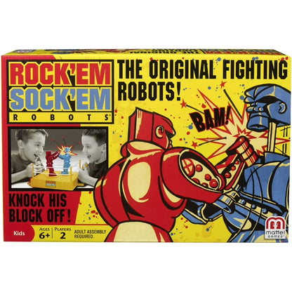 Rock 'Em Sock 'Em Robots Boxing Game for 2 Players